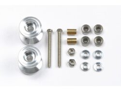 Tamiya 15398 Mini 4WD Double Aluminum Rollers (13-12mm)