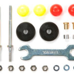 Tamiya 15408 Long Stabilizing Pole & Low Friction Plastic Roller Set (13mm)