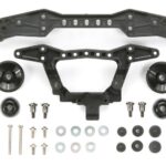 Tamiya 15412 Carbon Reinforced Rear Double Roller Stay (3 Attachment Points)