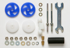 Tamiya 15436 1/32 Mini 4WD Large Diameter Stabilizer Head Set (17mm)：圖片 3