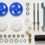 Tamiya 15436 1/32 Mini 4WD Large Diameter Stabilizer Head Set (17mm)