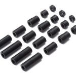 Tamiya 15506 1/32 Mini 4WD JR LW Plastic Spacer Set - (12/6.7/6/3/1.5mm)