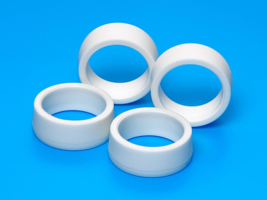 Tamiya 15509 1/32 Mini 4WD Low-Profile Offset Tread Tires (Hard/White)：圖片 1