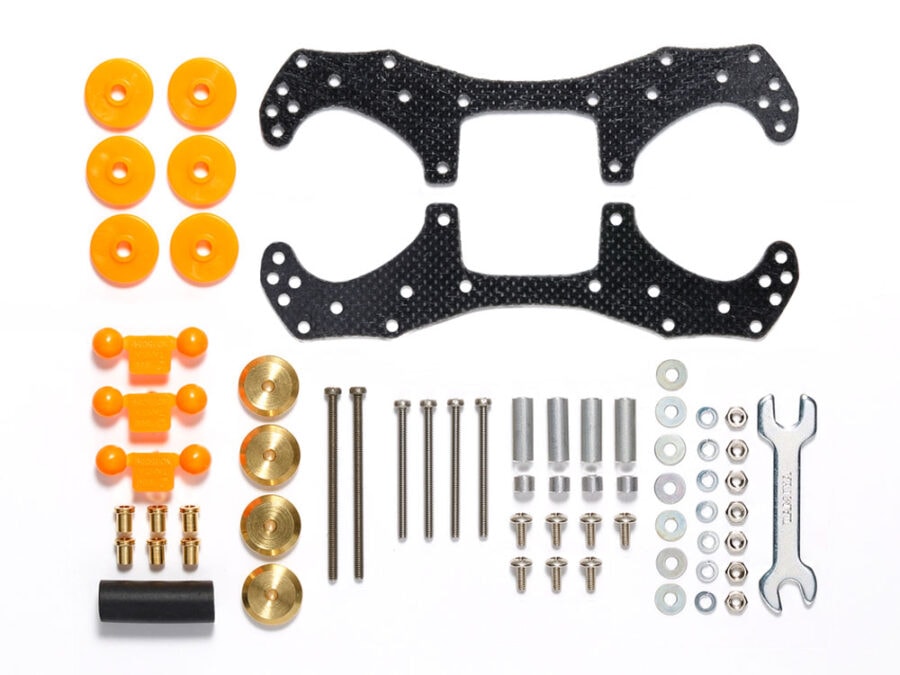 Tamiya 15526 Basic Tune-Up Parts Set for VZ Chassis：圖片 1