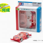 Tamiya 17902 Beginner's Mini4WD Raikiri (Pink) & Pig Racer (MA Chassis)