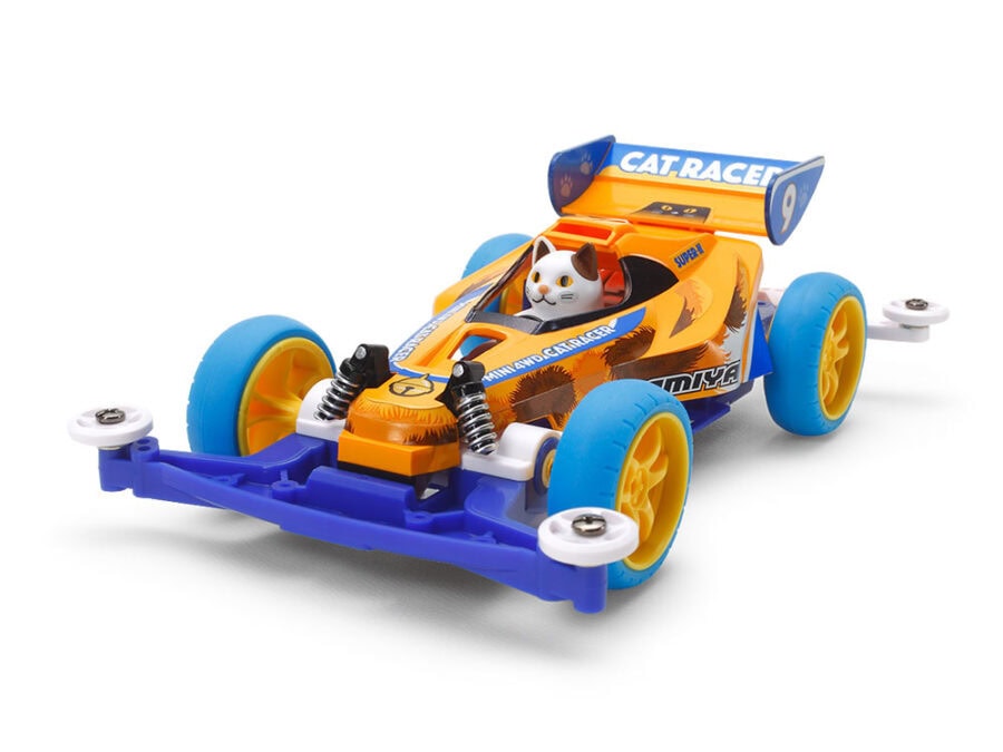 Tamiya 18090 1/32 Mini 4WD Cat Racer (Super-II Chassis)：圖片 1