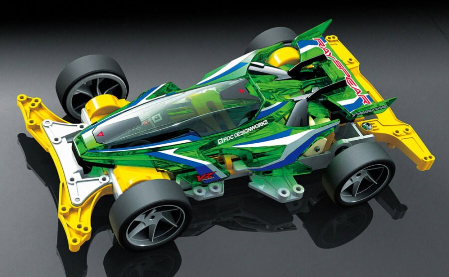 Tamiya 18099 1/32 Mini 4WD Ray Spear (VZ Chassis)：圖片 1