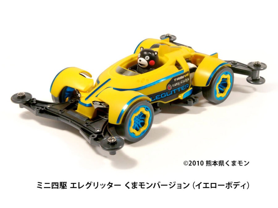 Tamiya 18100 1/32 Mini 4WD Eleglitter Kumamon Ver. (VZ Chassis)：圖片 1