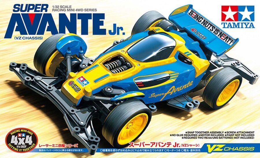 Tamiya 18101 1/32 Mini 4WD Super Avante Jr. (VZ Chassis)：圖片 2