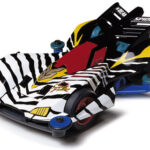 Tamiya 19422 1/32 Mini 4WD Beak Spider Zebra (Super 1 Chassis)