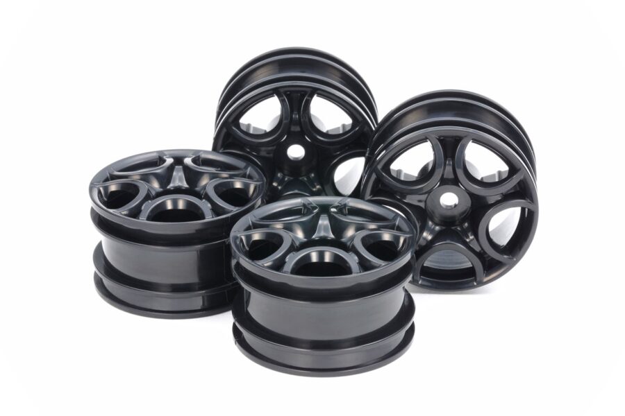 Tamiya 51659 C-Shaped 10-Spoke Wheel Bla *4：圖片 1