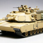 Tamiya 21012 1/35 M1A2 Abrams Desert Version - Finished Model