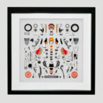 Tamiya 21238 1/12 Scale REPSOL Honda RC213V'14 Parts Panel