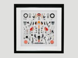 Tamiya 21238 1/12 Scale REPSOL Honda RC213V'14 Parts Panel