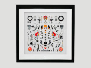 Tamiya 21238 1/12 Scale REPSOL Honda RC213V'14 Parts Panel