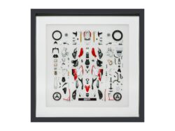 Tamiya 21241 1/12 Scale Ducati 1199 Panigale S Tricolore Parts Panel