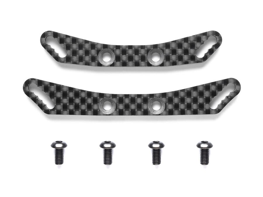 Tamiya 22005 TA08 Carbon Damper Stays (Front & Rear)：圖片 1