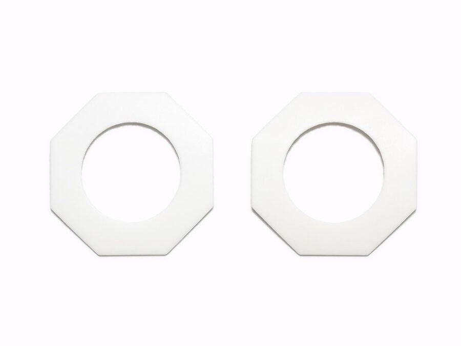 Tamiya 22045 TD4 Slipper Clutch Pads (White/2pcs.)：圖片 1