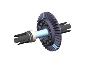 Tamiya 22047 XV-02/TT-02 Front Direct Coupling Set (39T)：圖片 2