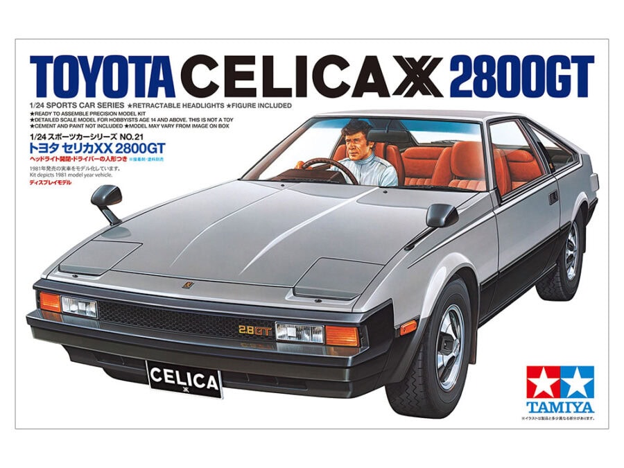 Tamiya 24021 1/24 Toyota Celica XX 2800GT：圖片 2