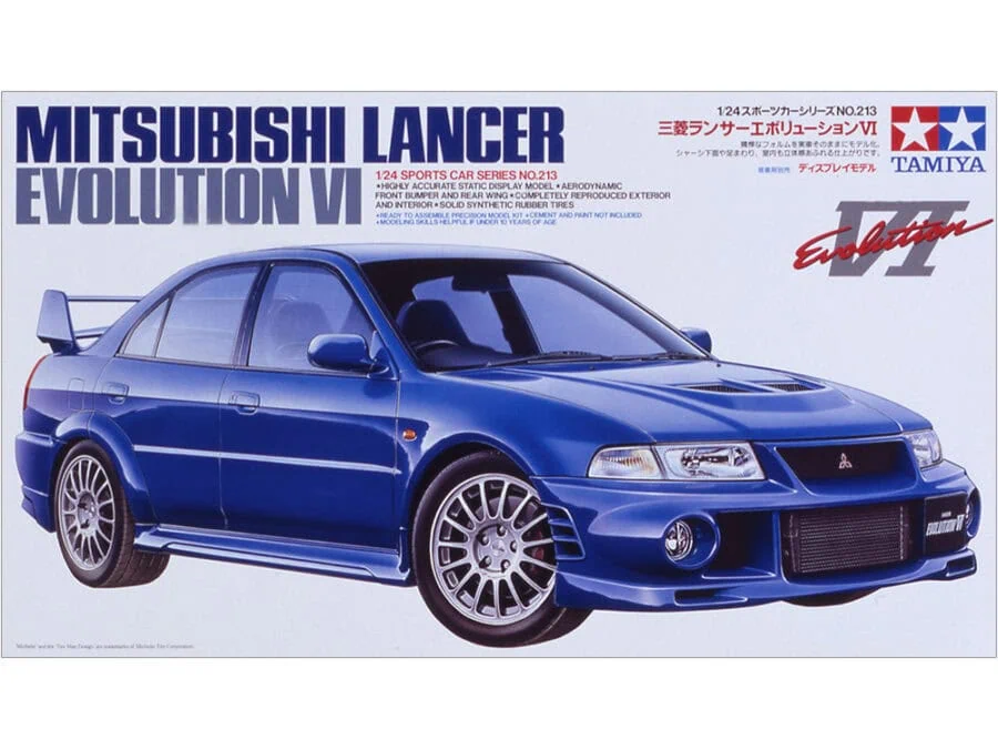 Tamiya 24213 1/24 Mitsubishi Lancer Evolution VI：圖片 2