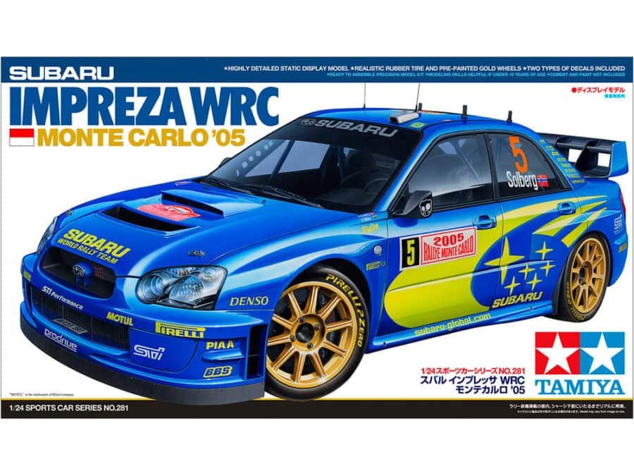 Tamiya 24281 1/24 Subaru Impreza WRC Monte Carlo '05：圖片 2