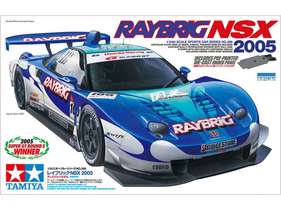 Tamiya 24286 1/24 Raybrig NSX 2005：圖片 2