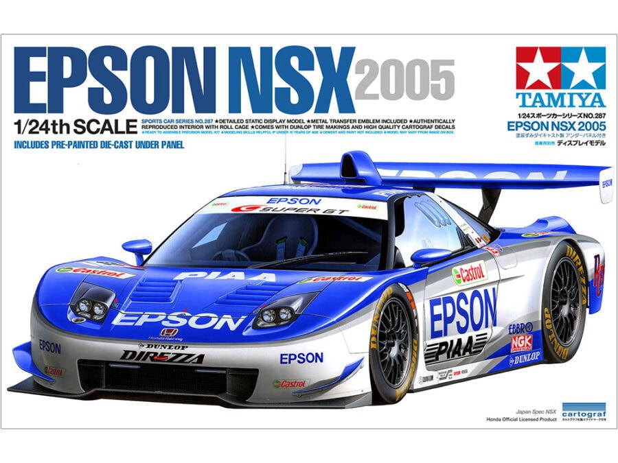 Tamiya 24287 1/24 Epson NSX 2005：圖片 2