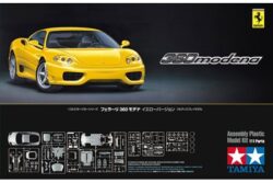 Tamiya 24299 1/24 Ferrari 360 Modena Yellow Version：圖片 2
