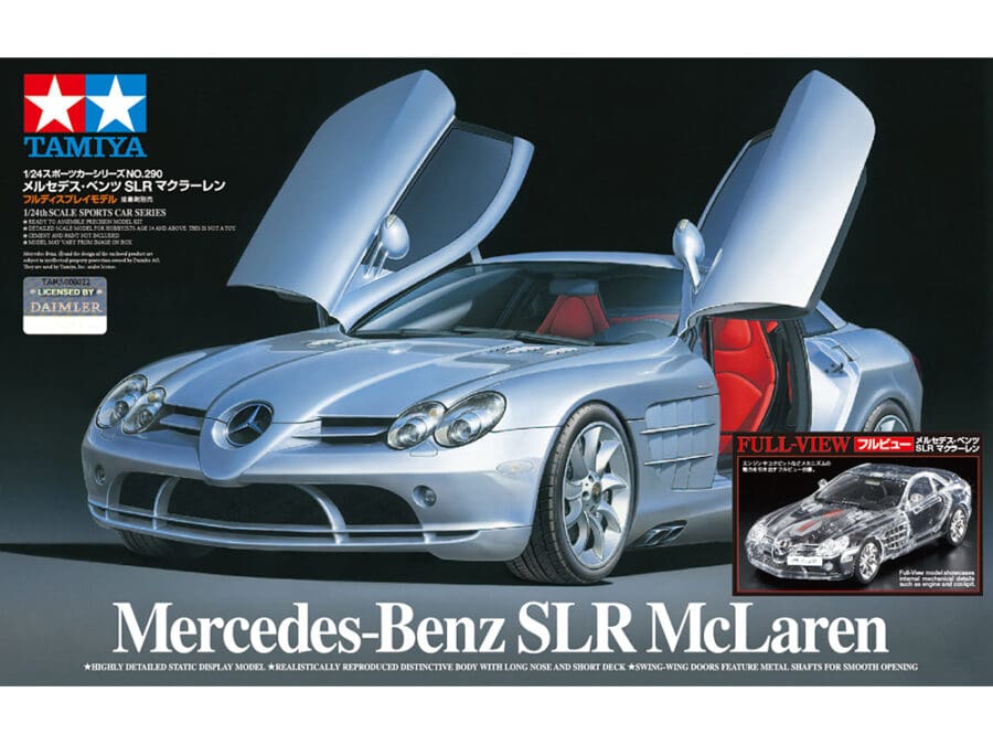 Tamiya 24331 1/24 'Full-View' Mercedes-Benz SLR McLaren：圖片 2