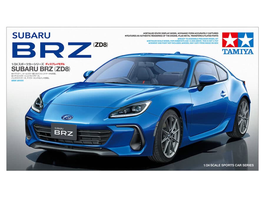 Tamiya 24362 1/24 Subaru BRZ (ZD8)：圖片 2