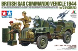 Tamiya 25423 1/35 British SAS Commando Vehicle 1944 (with 2 Figures)：圖片 4