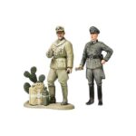 Tamiya 25154 1/35 WWII Wehrmacht Officer & Africa Corps Tank Crewman