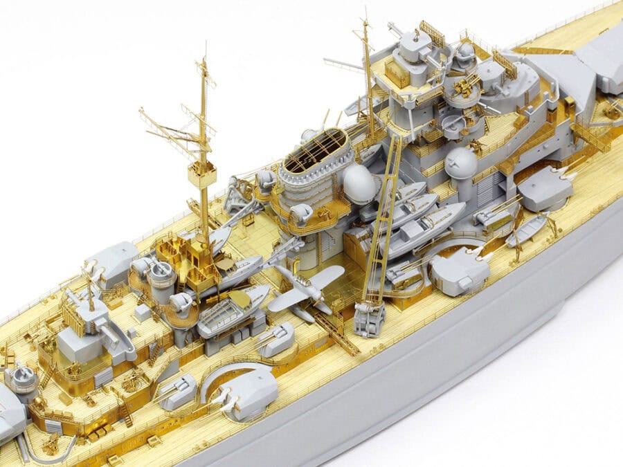 Tamiya 25181 1/350 Bismarck 1941 Detail Up Set：圖片 4