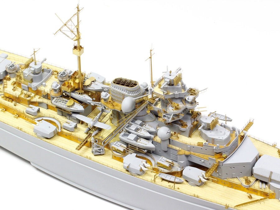 Tamiya 25181 1/350 Bismarck 1941 Detail Up Set：圖片 5