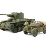 Tamiya 25187 1/35 Japanese Type 1 Self-Propelled Gun & Kurogane 4x4 Set