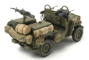Tamiya 25423 1/35 British SAS Commando Vehicle 1944 (with 2 Figures)：圖片 3