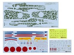 Tamiya 25424 1/48 Kawasaki Ki-61-Id Hien (Tony) Silver Color Plated (w/Camo Decals)：圖片 3