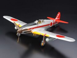 Tamiya 25424 1/48 Kawasaki Ki-61-Id Hien (Tony) Silver Color Plated (w/Camo Decals)：圖片 4