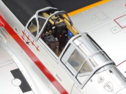 Tamiya 25424 1/48 Kawasaki Ki-61-Id Hien (Tony) Silver Color Plated (w/Camo Decals)：圖片 5