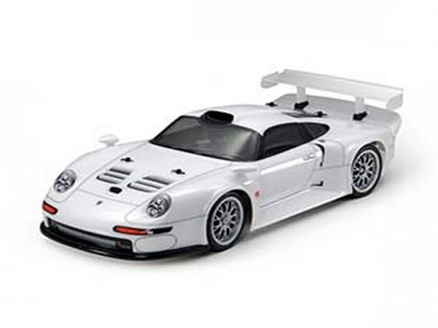 Tamiya 47443 1/10 RC Porsche 911 GT1 Street 1996 (TA03R-S chassis)：圖片 1