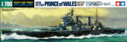 Tamiya 31615 1/700 Prince of Wales (Battle of Malaya) - British Battleship：圖片 2