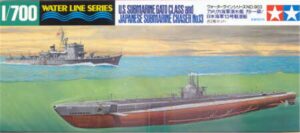 Tamiya 31903 1/700 U.S. Submarine Gato Class and Japanese Submarine Chaser No.13：圖片 2