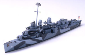 Tamiya 31907 1/700 US Navy Fletcher Class Destroyer DD-797 Cushing：圖片 2