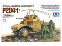 Tamiya 32413 1/35 German Armored Railway Vehicle P204(f)：圖片 2