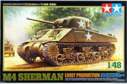 Tamiya 32505 1/48 U.S. Medium Tank M4 Sherman Early Production：圖片 2