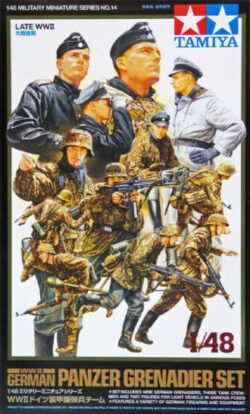 Tamiya 32514 1/48 WWII German Panzer Grenadier Set：圖片 2