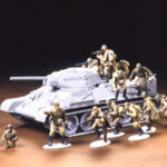 Tamiya 32521 1/48 WWⅡ Russian Infantry & Tank Crew Set