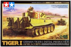 Tamiya 32529 1/48 German Tiger I Initial Production (Africa-corps)：圖片 2