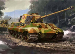 Tamiya 32536 1/48 German King Tiger "Production Turret"：圖片 2
